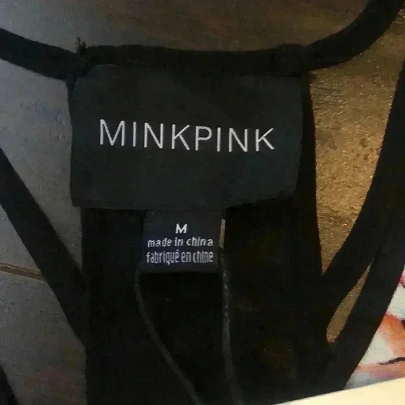 ✨🆕minkpink🆕✨ | Floral high lo racerback tank top - Picture 6 of 10